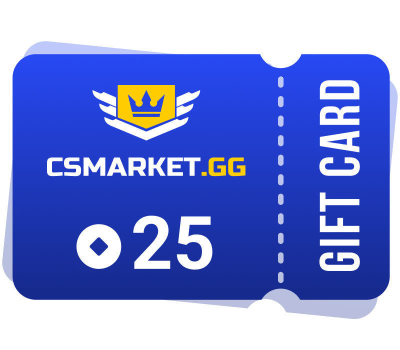 CSMARKET.GG 25 Gems Gift Card